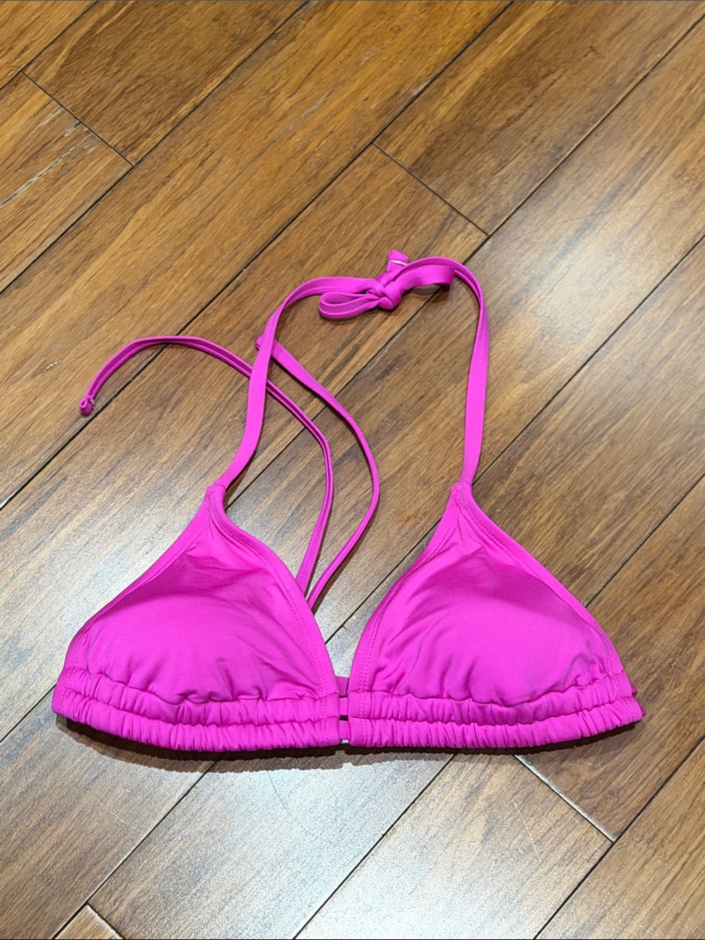 Sugar Beach Pink Bikini Top S